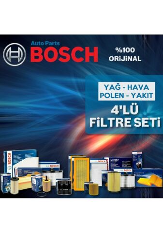 Bosch Volvo S40 1.6 Dizel E4 Filtre Bakım Seti 2007-2010 4NP