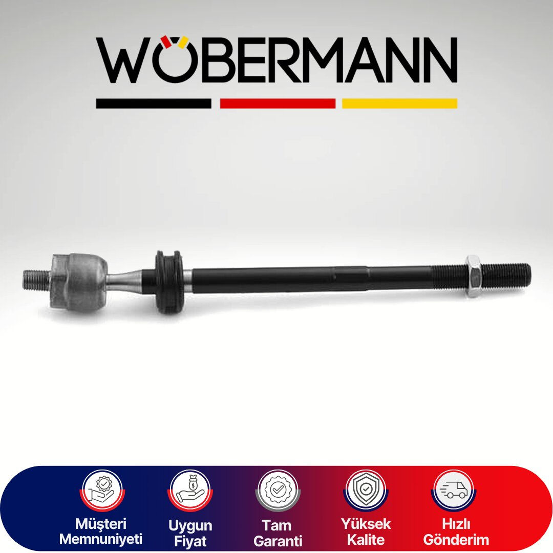 Wöbermann VW Transporter T4-1990-2003-VW-Eurovan T4-1990-2003 Rot Mili Ön İç 701419804F