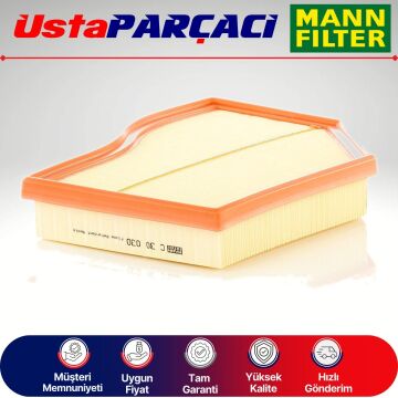 Mann-Filter Mercedes Cla C118 180D Dizel Hava Filtresi 2019-2020 C30030 6540940204