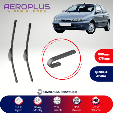 Aeroplus Fiat Marea 1996-2002 Muz Silecek Takımı