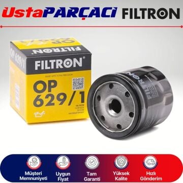 Filtron Ford Fiesta 1.4 Benzinli Yağ Filtresi 2009-2017 OP629/1 7S7G6714AA