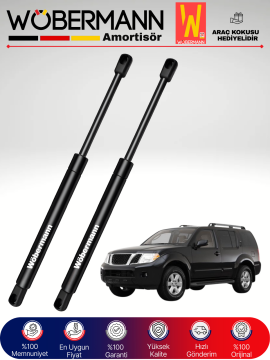 Wöbermann Nissan Pathfinder III Bagaj Amortisörü Takım Sağ-Sol 2005-2011