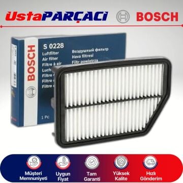 Bosch Kia Sportage 1.6 Gdi Benzinli Hava Filtresi 2011-2015 F026400228 S0228 28113-2S000