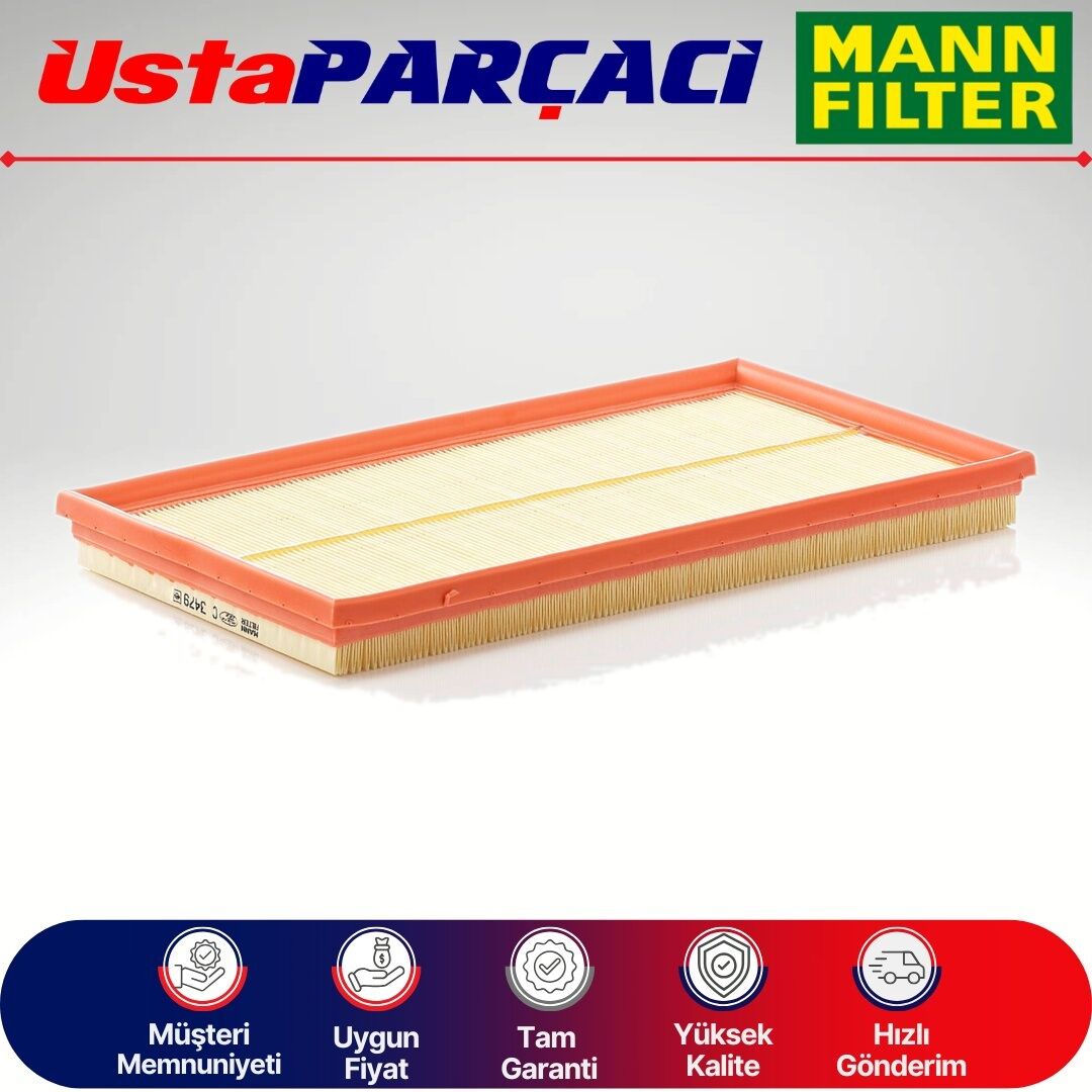 Mann-Filter Mercedes Clk C208 430 Hava Filtresi 1997-2002 C3479 40941604