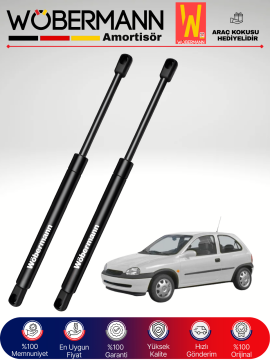 Wöbermann Opel Corsa B Bagaj Amortisörü Takım Sağ-Sol 1993-2003