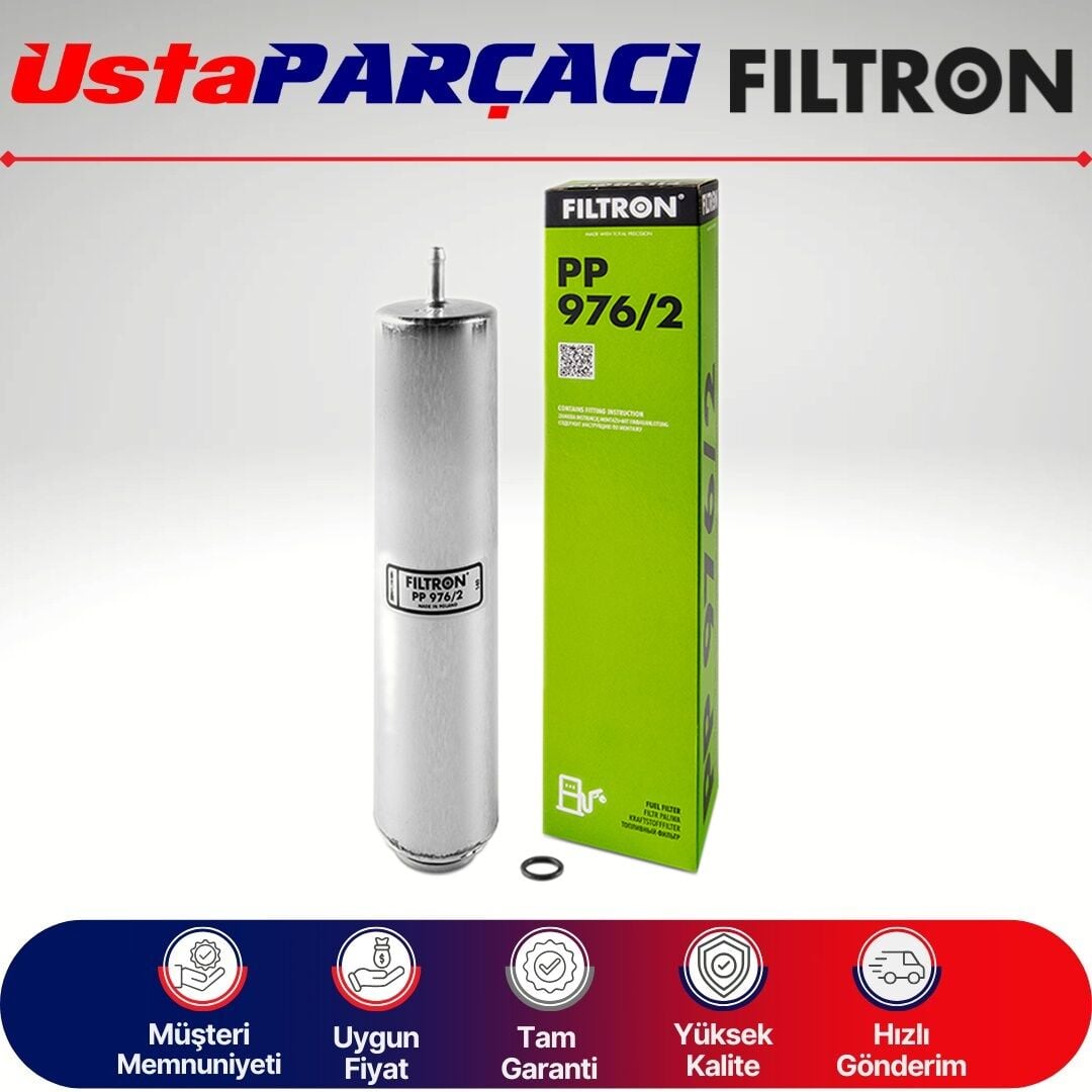 Filtron BMW X5 F15 25D 218Hp N47 Yakıt Filtresi 2013-2015 PP976/2 13327788700