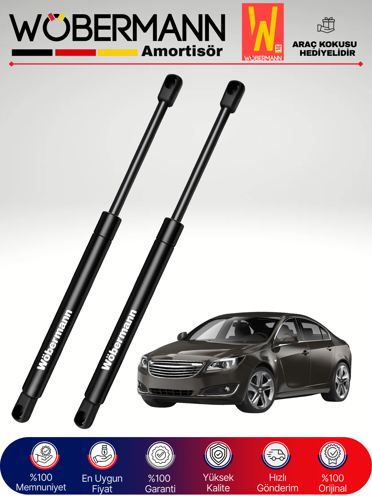 Wöbermann Opel insignia HB Bagaj Amortisörü Takım Sağ-Sol 2008-2017