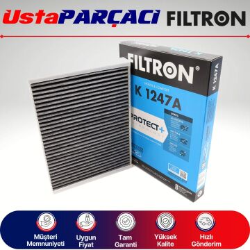 Filtron Peugeot 407 Karbonlu Polen Filtresi 2005-2011 K1247A