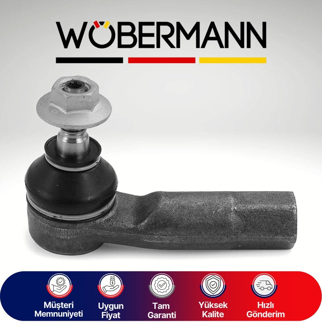 Wöbermann Audi A3- VW Golf 5- Skoda Yeti 2007-2008 02248 Nin Delta Falnsli Somun Kodu Rot Başı Sol 1K0423811A