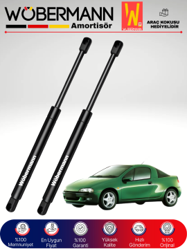 Wöbermann Opel Tigra A Bagaj Amortisörü Takım Sağ-Sol 1994-2000
