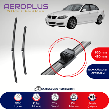 Aeroplus BMW 3 Serisi E90 2005-2009 Muz Silecek Takımı