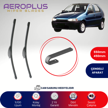 Aeroplus Fiat Palio 1998-2011 Muz Silecek Takımı