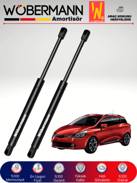 Wöbermann Renault Clio IV SW Bagaj Amortisörü Takım Sağ-Sol 2013-2021