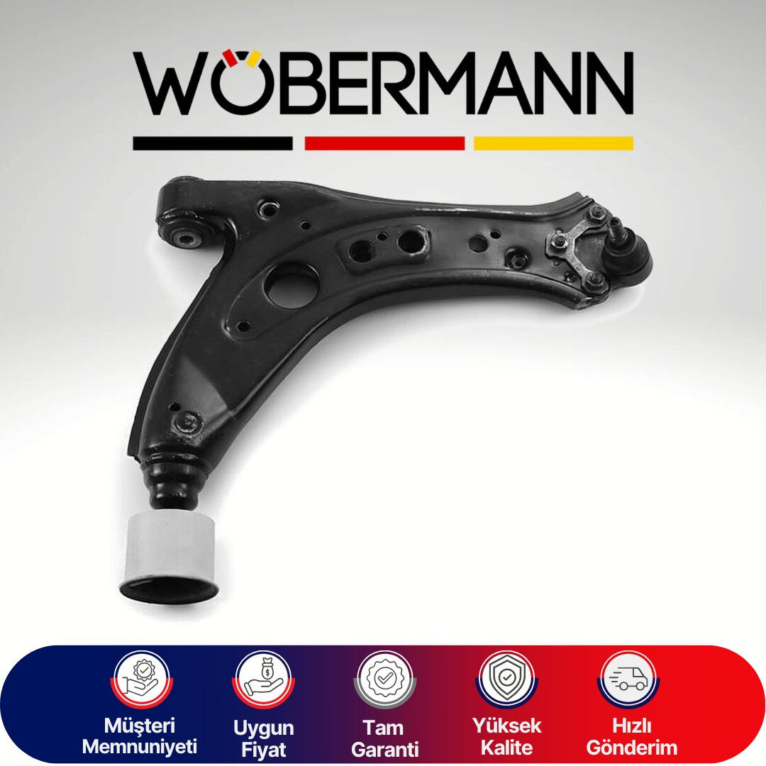 Wöbermann Skoda Fabia-VW Polo-Seat İbiza Sac Burçlu Salıncak Rotilli Sağ 6Q0407151E