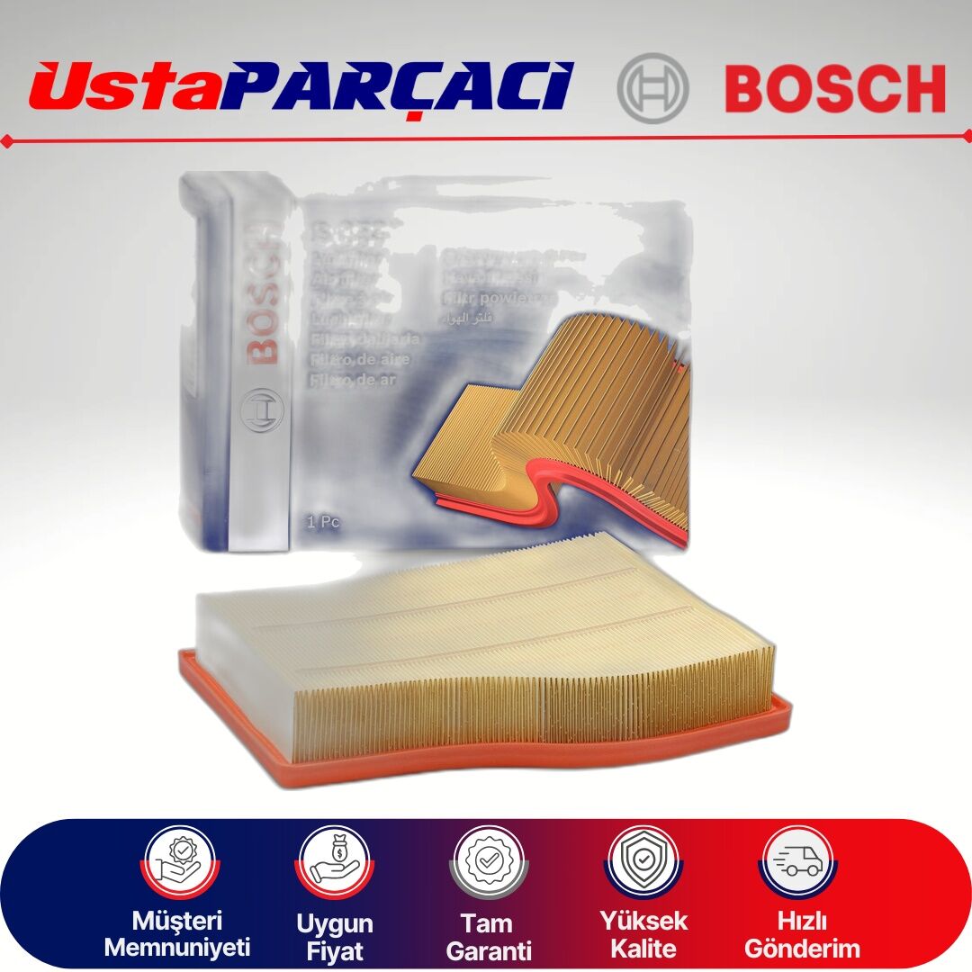 Bosch Mercedes A Serisi W177 A180 Benzinli Hava Filtresi 2018-2024 F026400593 S0593 2820940004