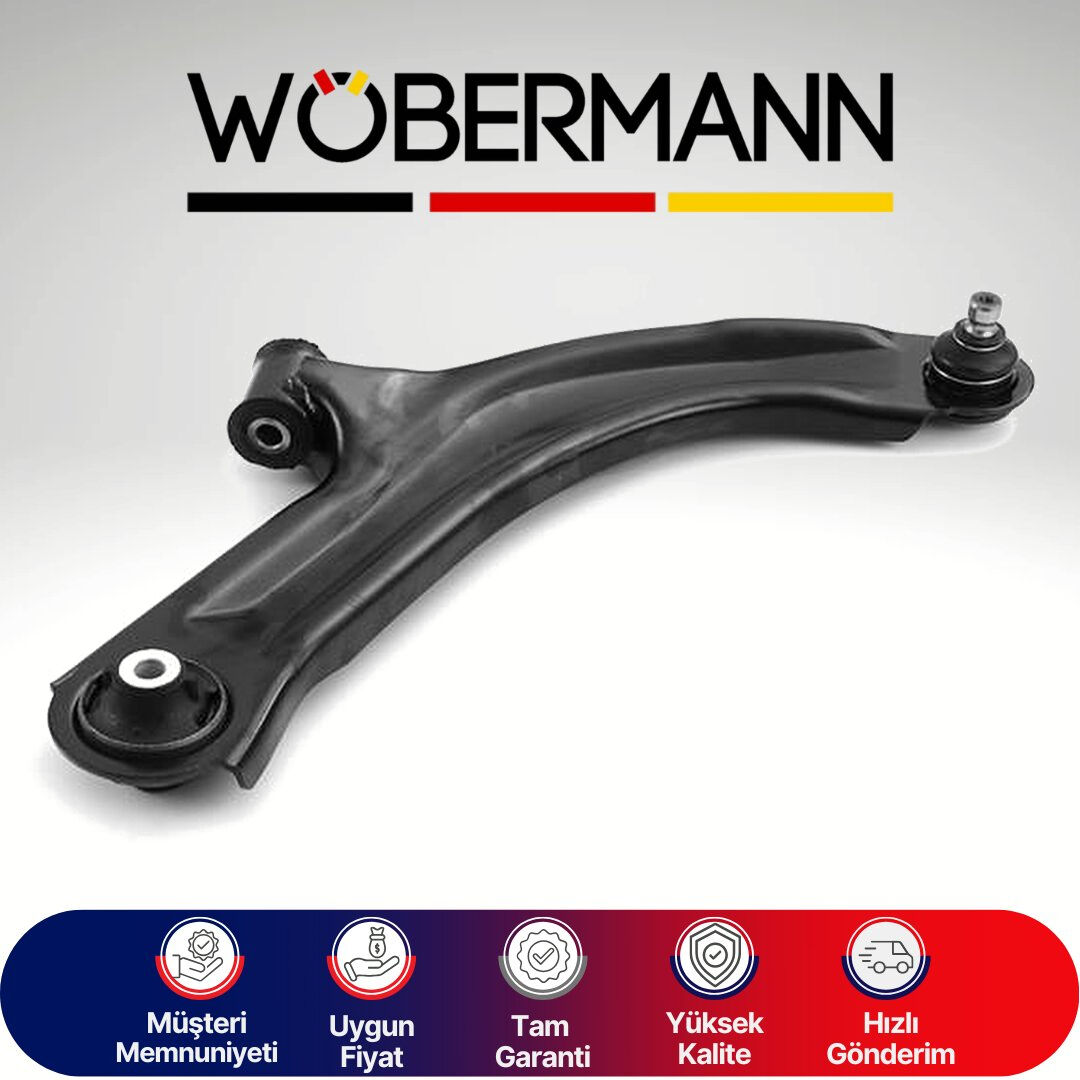 Wöbermann Nissan Micra 1.2L 1.4L 1.5L Dci K12 2003-2010 / Note 1.4L 1.6L 1.5L Dci E11 2006-2013 Salıncak Alt Sağ Rotilli 54500AX600