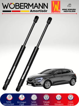 Wöbermann Renault Megane IV HB Bagaj Amortisörü Takım Sağ-Sol 2015-2020