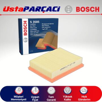 Bosch Mercedes B Serisi W245 B160 Benzinli Hava Filtresi 2009-2011 1457433585 S3585 2660940004