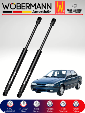 Wöbermann Renault R19 Sedan Bagaj Amortisörü Takım Sağ-Sol