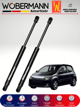 Wöbermann Renault Twingo 2 II Bagaj Amortisörü Takım Sağ-Sol 2007-2014