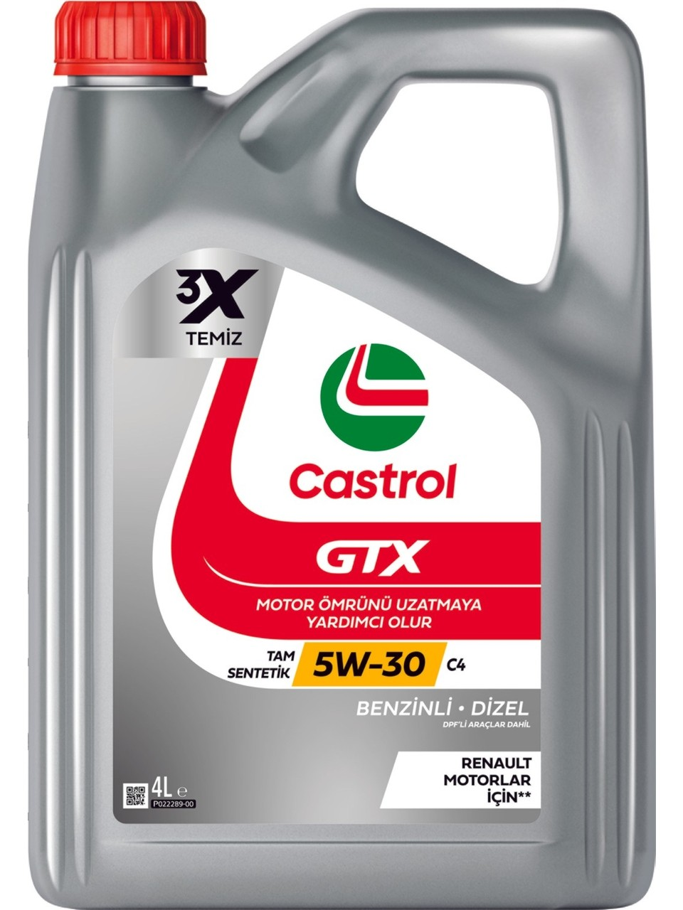 Castrol GTX 5W-30 C4 4 Litre Motor Yağı