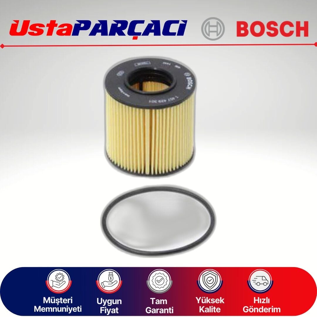 Bosch Ford Kuga 2.0 Tdci 140Hp Yağ Filtresi 2011-2012 1457429249 P9249 1109.X3