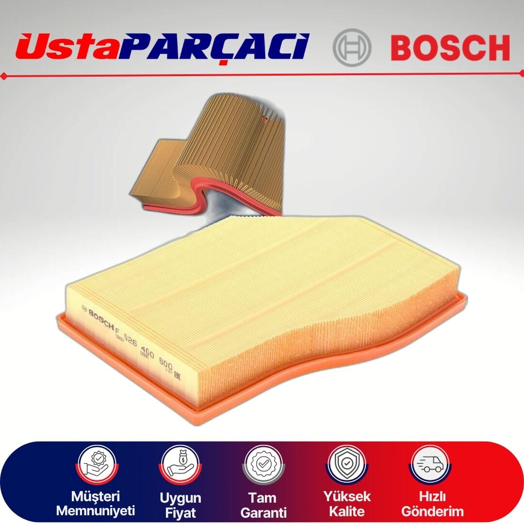 Bosch Mercedes B Serisi W247 B180 D Dizel Hava Filtresi 2019-2020 F026400600 S0600 6540940204