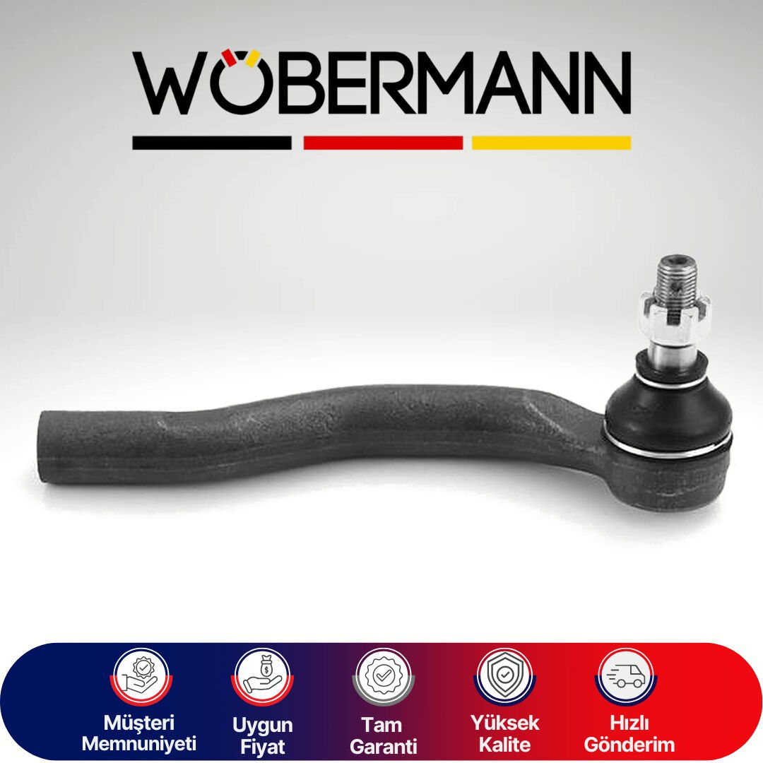 Wöbermann Toyota Auris Corolla 1.4L 1Ndtv Nde150 Nde180 07-> 1.6L 1Zr-Fe Zre151 Zre181 07-> 1.33L Nre180 12-> Rot Başı Sağ Dış 4504609570