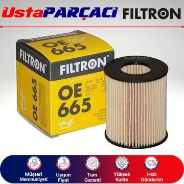 Filtron Ford Mondeo 2.0 Benzinli Yağ Filtresi 2001-2007 OE665 1124160