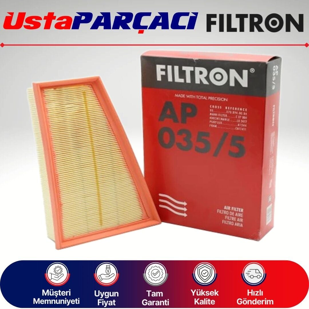 Filtron Mercedes B Serisi W246 B200 Benzinli Hava Filtresi 2012-2018 AP035/5 2700940004