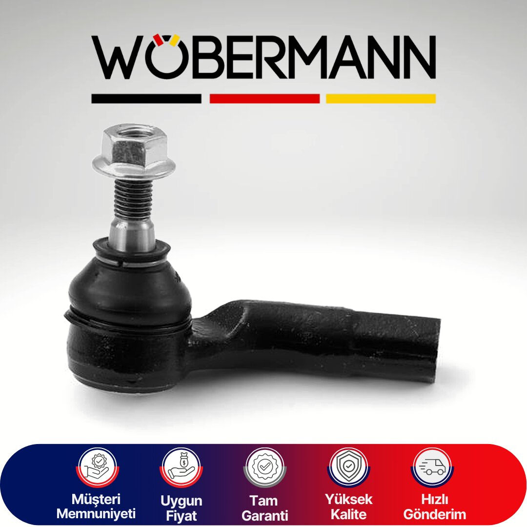 Wöbermann İbiza Fabia Fabiz Combi Polo 1999-2001 9N Rot Başı Sol 1S0423811A