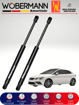 Wöbermann Seat Leon III 3 Kapı Bagaj Amortisörü Takım Sağ-Sol 2013-2018