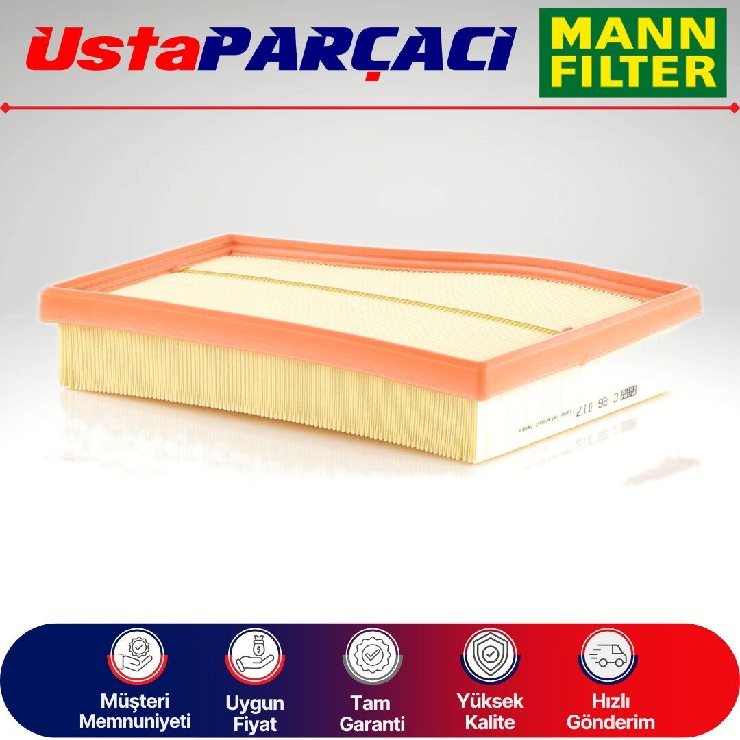 Mann-Filter Mercedes Glb X247 200 Benzinli Hava Filtresi 2020-2024 C26017 2820940004