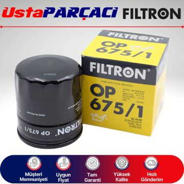 Filtron Ford Ranger 2.5 Tdci Dizel Yağ Filtresi 2007-2011 OP675/1 6M346731AA