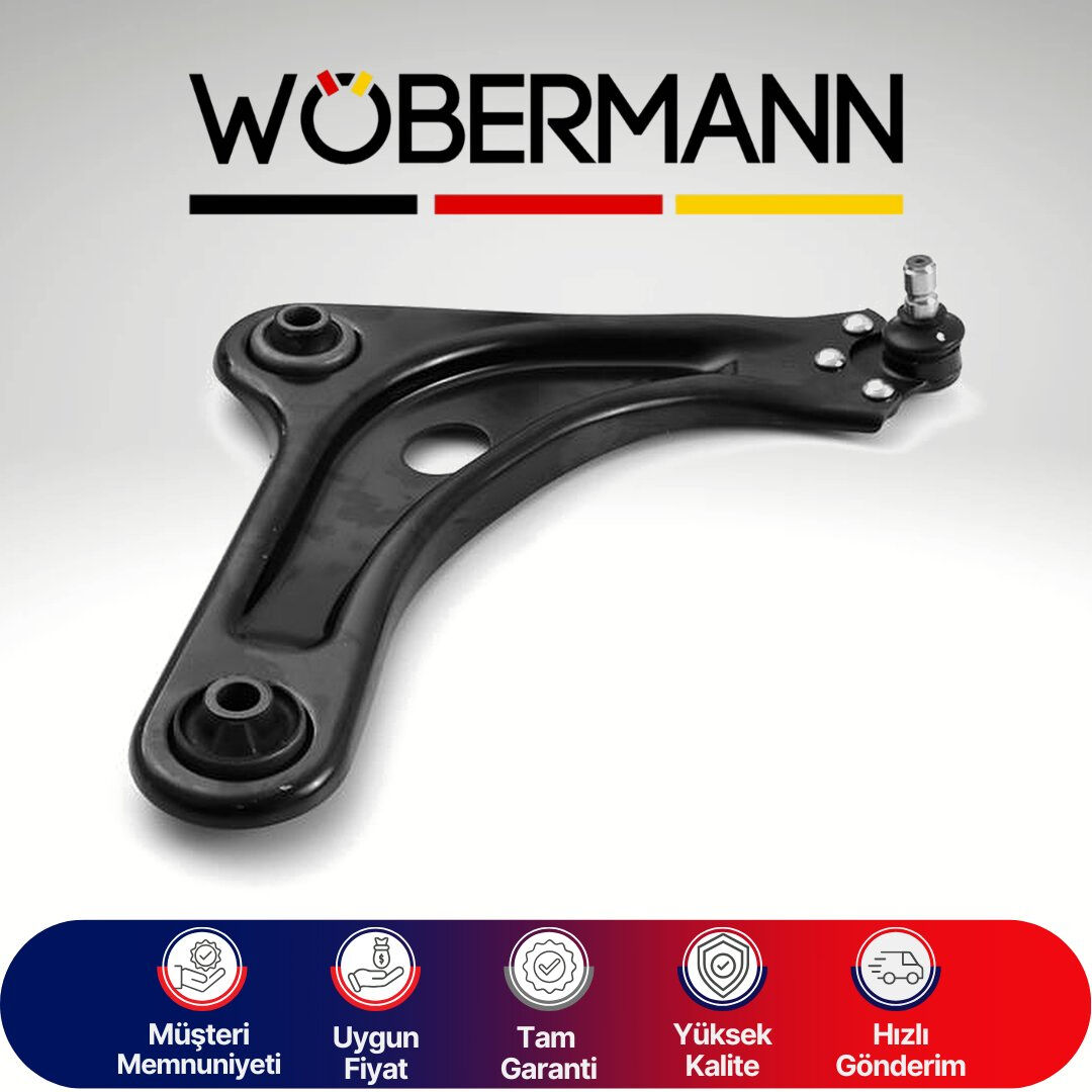 Wöbermann Peugeot 2008 2013-> Citroen C3 2 2009-> C4 Cactus 2014-> DS3 2010-> Salıncak Ön Sağ Alt Komple 3521.S9