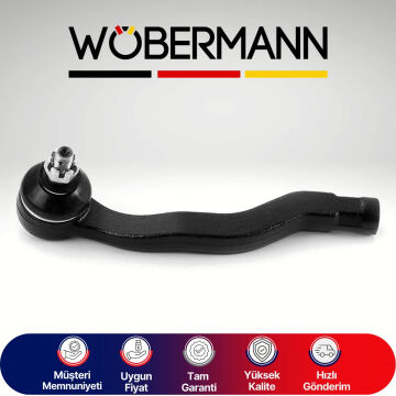 Wöbermann Honda Civic 1.4L 1.5L D14 D15 1987-1991 / Crx 1.6L D16 Zc 1988-1991 Rot Başı Sol Dış 53560SH3003