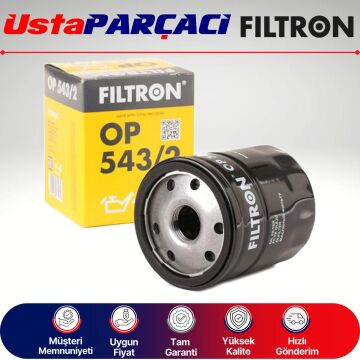 Filtron Ford Transit 2.0 Ecoblue Yağ Filtresi 2019-2024 OP543/2 GK2Q6714AA