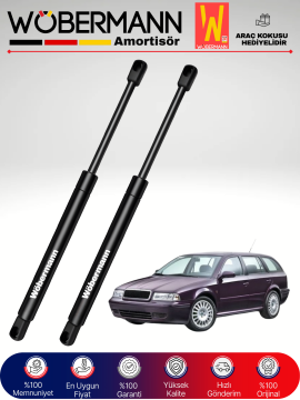 Wöbermann Skoda OctaVIa Combi Bagaj Amortisörü Takım Sağ-Sol 2000-2010