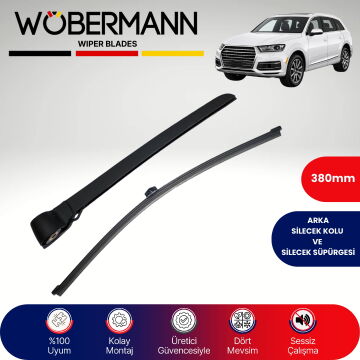 Wöbermann Audi Q7 2015-2019 Arka Silecek Kolu ve Süpürgesi Komple