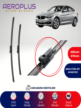 Aeroplus BMW 3 Serisi F34 2013-2019 Muz Silecek Takımı