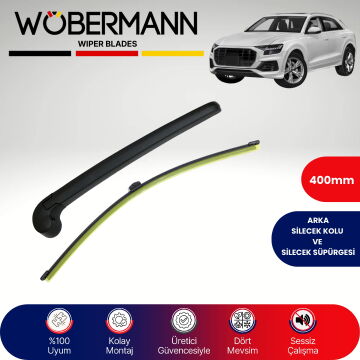 Wöbermann Audi Q8 2018-2024 Arka Silecek Kolu ve Süpürgesi Komple
