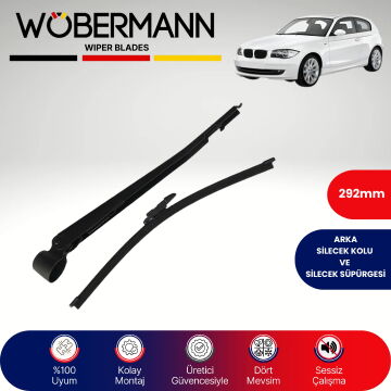 Wöbermann Bmw 1 Serisi E81 2007-2011 Arka Silecek Kolu ve Süpürgesi Komple