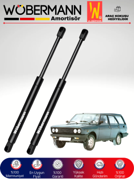 Wöbermann Tofaş Kartal Em Çift Delik Bagaj Amortisörü Takım Sağ-Sol 85-88