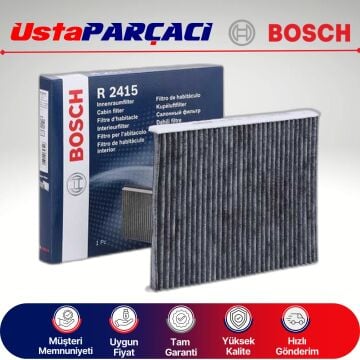 Bosch Ford Courier Karbonlu Polen Filtresi 2014-2023 1987432415