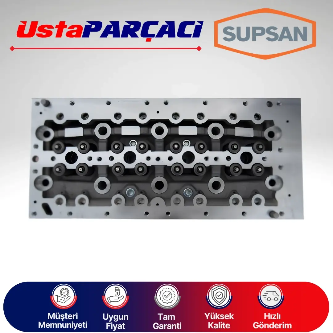 Ustaparçacı Fiat Ducato 3 2.3 Multijet Euro4 2006-2011 Silindir Kapağı 504049268-71752505-71771718-0200JC