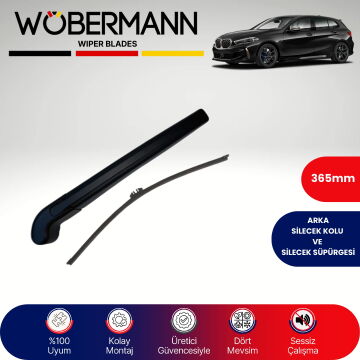 Wöbermann Bmw 1 Serisi F40 2019-2024 Arka Silecek Kolu ve Süpürgesi Komple