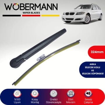 Wöbermann Bmw 3 Serisi E91 2005-2009 Arka Silecek Kolu ve Süpürgesi Komple