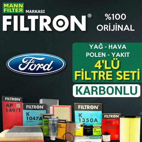 Filtron Ford Focus 1.5 Tdci Filtre Bakım Seti 2015-2017 4KP