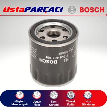 Bosch Ford Transit V347 2.2 Tdci Yağ Filtresi 2012-2013 F026407188 P7188 BK2Q-6714-AA