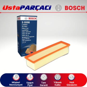 Bosch Mercedes C Serisi W205 c200d Bluetec Hava Filtresi 2014-2018 F026400598 S0598 A6260940004
